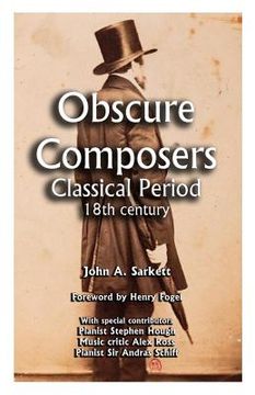 portada Obscure Composers: Classical Period 18th Century (en Inglés)