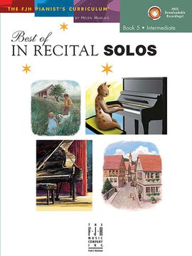 portada Best of in Recital Solos, Book 5 (en Inglés)