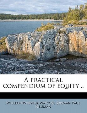portada a practical compendium of equity .. (en Inglés)