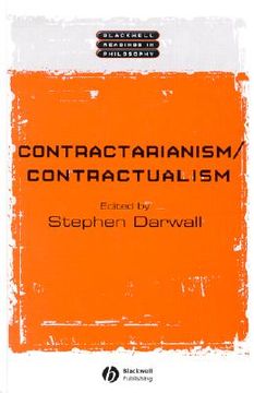 portada contractarianism/contractualism (en Inglés)
