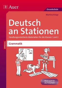 portada Deutsch an Stationen Spezial Grammatik 1-2 (en Alemán)