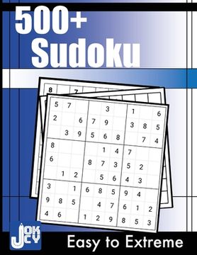 portada +500 Sudoku: Easy to Extreme Puzzles for Adults (en Inglés)