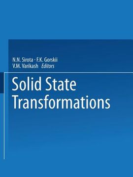 portada Solid State Transformations (en Inglés)