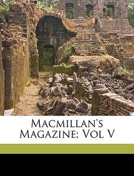 portada Macmillan's Magazine; Vol V (en Turco)