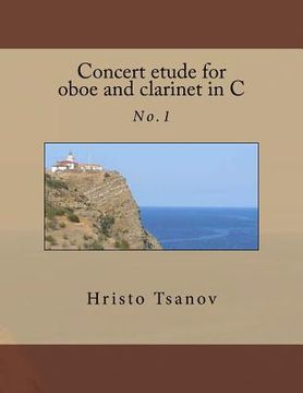 portada Concert etude for oboe and clarinet in C No.1: from the music cycle " PLAY OF THE THOUGHT " (en Inglés)