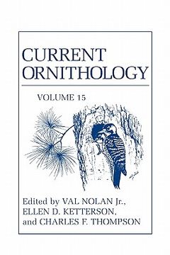 portada current ornithology, volume 15 (en Inglés)