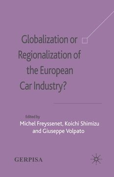 portada Globalization or Regionalization of the European Car Industry? (en Inglés)
