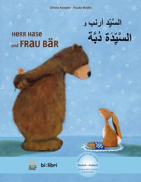 portada Herr Hase & Frau Bär: Kinderbuch Deutsch-Arabisch mit Mp3-Hörbuch zum Herunterladen (Herr Hase und Frau Bär)