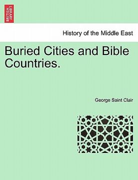 portada buried cities and bible countries. (en Inglés)