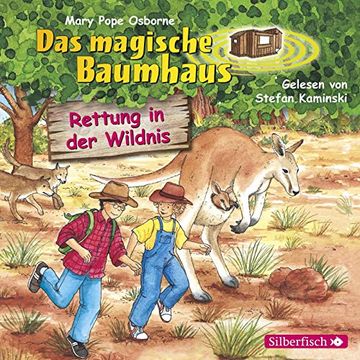 portada Rettung in der Wildnis: 1 cd (Das Magische Baumhaus, Band 18) (en Alemán)