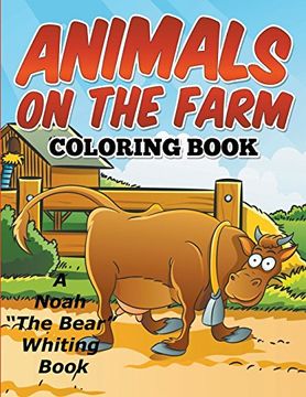 portada Animals On The Farm Coloring Book