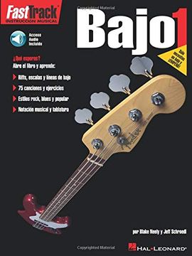 portada FastTrack Bass Method 1 - Spanish Edition: FastTrack Bajo 1 (en Inglés)