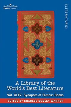 portada a library of the world"s best literature - ancient and modern - vol.xliv (forty-five volumes); synop