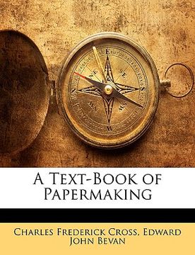 portada a text-book of papermaking