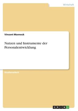 portada Nutzen und Instrumente der Personalentwicklung (en Alemán)