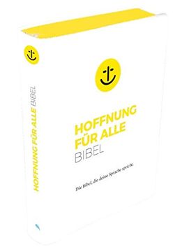 portada Hoffnung für Alle. Die Bibel - "White Hope Edition" - Großformat mit Loch-Stanzung (en Alemán)