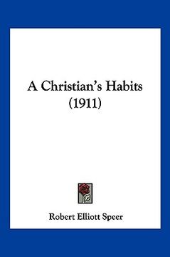 portada a christian's habits (1911) (en Inglés)