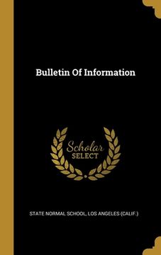 portada Bulletin Of Information (in English)