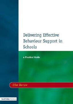 portada delivering effective behaviour support in schools: a practical guide (en Inglés)