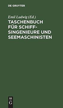 portada Taschenbuch für Schiffsingenieure und Seemaschinisten (en Alemán)