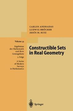portada constructible sets in real geometry (en Inglés)