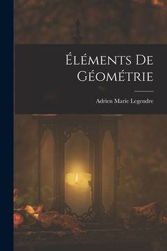 portada Éléments De Géométrie (en Inglés)