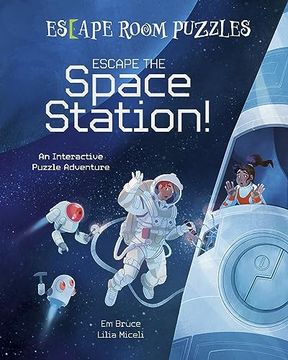 portada Escape Room Puzzles: Escape the Space Station! An Interactive Puzzle Adventure (Arcturus Escape Rooms) (en Inglés)