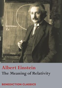 portada The Meaning of Relativity (en Inglés)