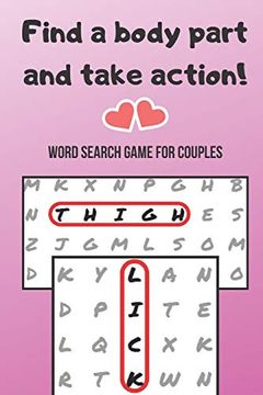 portada Word Search Game for Couples: Puzzle Challenge for Adults | Naughty Foreplay | Large Print | Romantic Puzzle Book | for Boyfriend, Girlfriend, Husband or Wife (en Inglés)