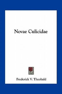 portada novae culicidae (in English)