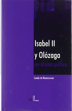 portada Isabel ii y Olozaga un Drama Politico (in Spanish)