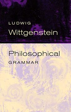 portada Philosophical Grammar (en Inglés)