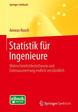 portada Statistik für Ingenieure: Wahrscheinlichkeitsrechnung und Datenauswertung Endlich Verständlich (en Alemán)