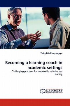 portada becoming a learning coach in academic settings (en Inglés)