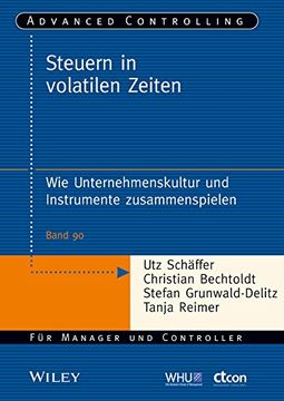 portada Steuern in Volatilen Zeiten wie Unternehmenskultur und Instrumente Zusammenspielen (en Alemán)