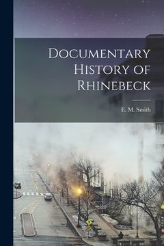 portada Documentary History of Rhinebeck (en Inglés)