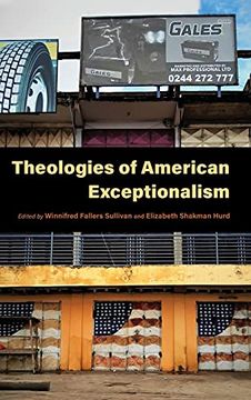portada Theologies of American Exceptionalism (Religion and the Human) (en Inglés)
