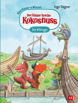 portada Der Kleine Drache Kokosnuss - Abenteuer & Wissen - die Wikinger (en Alemán)
