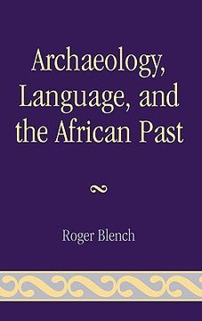 portada archaeology, language, and the african past