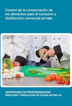 portada Control de la conservación de los alimentos para el consumo y distribución comercia (UF1356)