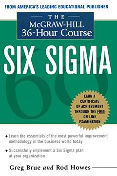portada Six Sigma: The Mcgraw-Hill 36 Hour Course (en Inglés)