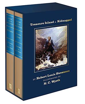 portada Treasure Island and Kidnapped: N. C. Wyeth Collector'S Edition (2-Vol. Clothbound Set) (Abbeville Illustrated Classics) (in English)