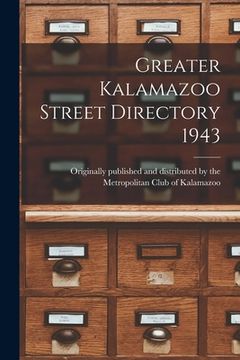 portada Greater Kalamazoo Street Directory 1943 (in English)