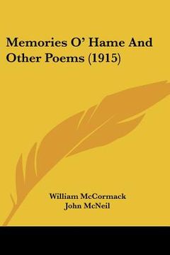 portada memories o' hame and other poems (1915) (in English)