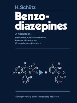 portada benzodiazepines: a handbook. basic data, analytical methods, pharmacokinetics and comprehensive literature (en Inglés)