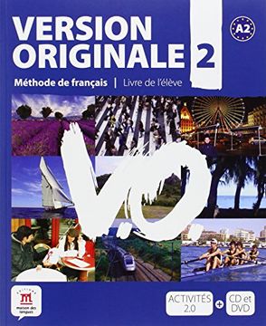 portada Version Originale. Con cd Audio. Con Dvd. Per le Scuole Superiori: Version Originale 2 - Libro del Alumno + cd + dvd (Fle- Texto Frances) (in French)