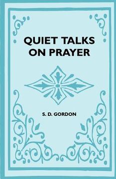 portada quiet talks on prayer