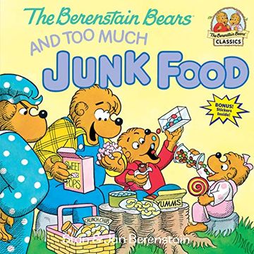 portada The Berenstain Bears and too Much Junk Food (en Inglés)