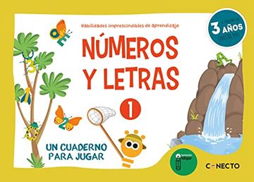 portada Números y Letras 1. Un Cuaderno Para Jugar (3 Años) (in Spanish)