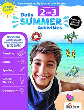 portada Daily Summer Activities: Moving From 2nd Grade to 3rd Grade, Grades 2-3 (en Inglés)
